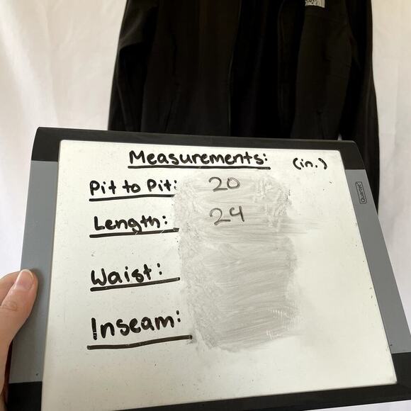 The North Face black full zip jacket women's size medium warm fall jacket - Picture 8 of 10